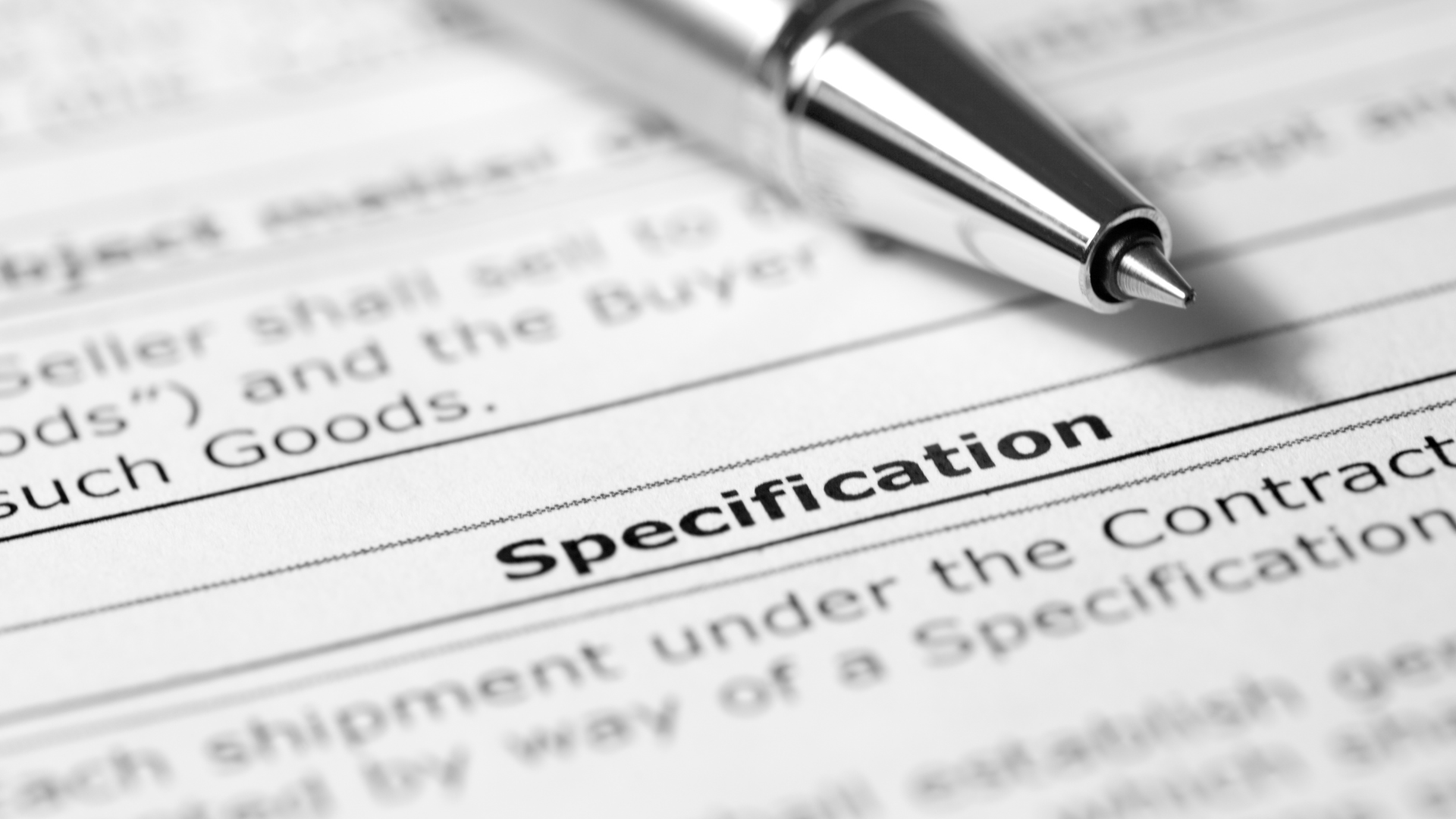 Contract specifications