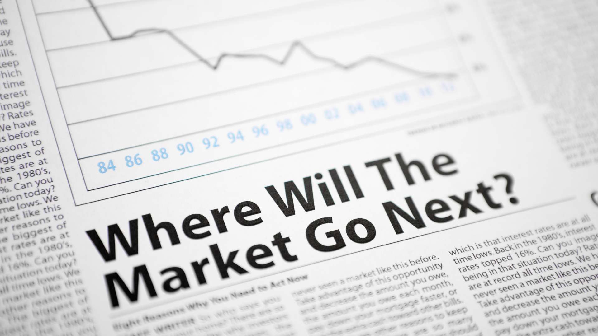 Where Will The Market Go Next?