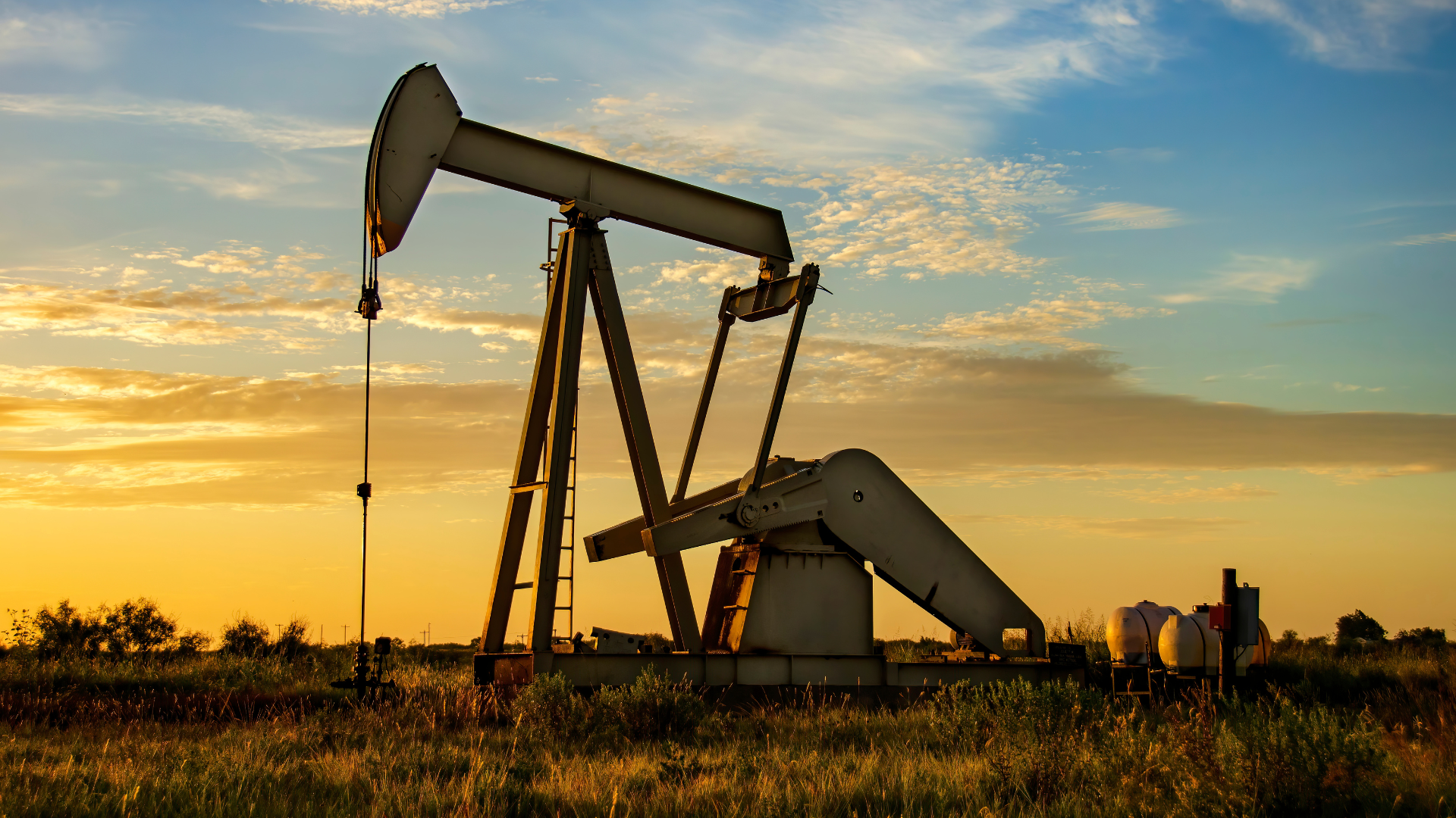 Texas oil pump at work