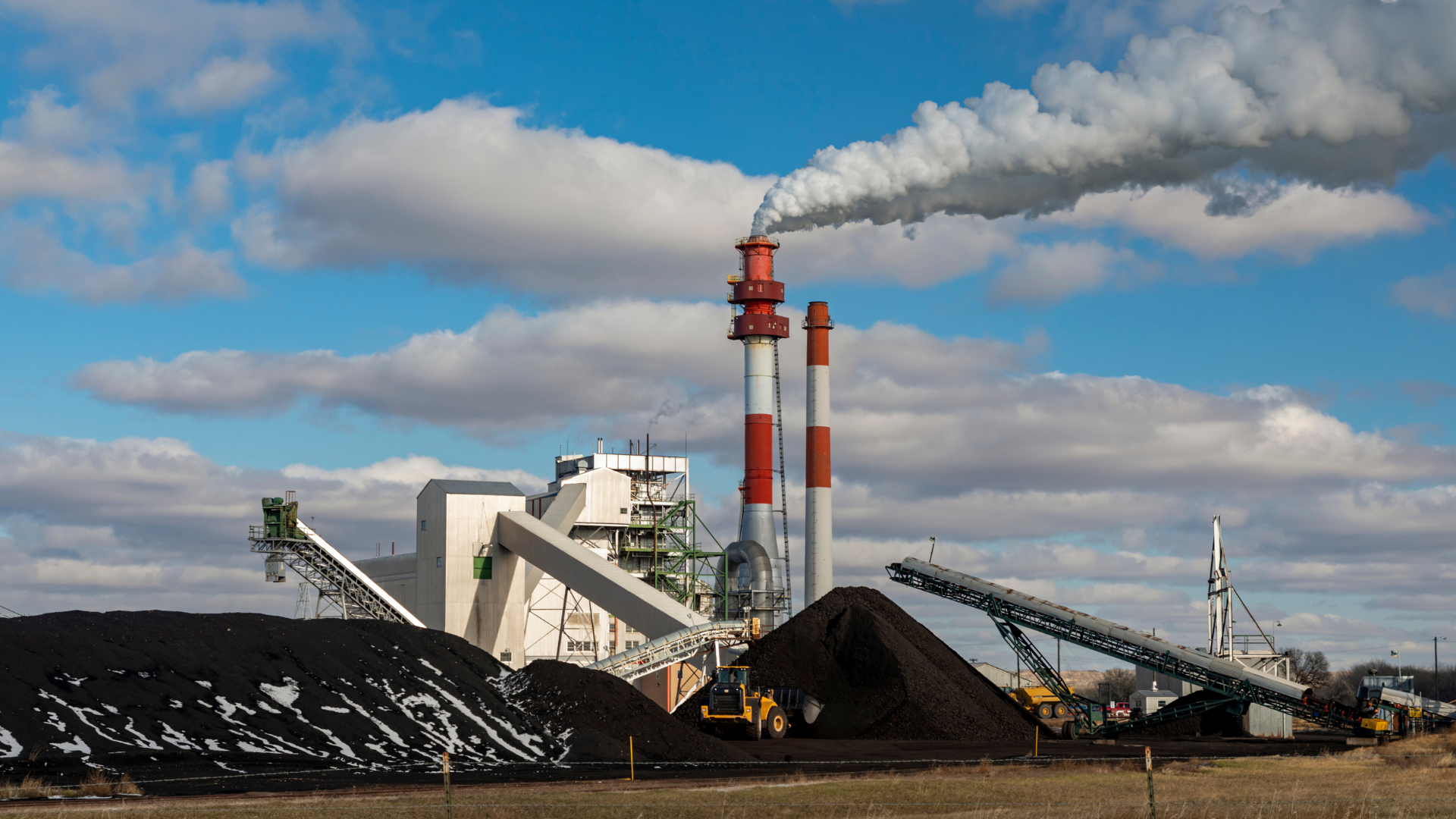 Coal-fired power plant, Montana, USA