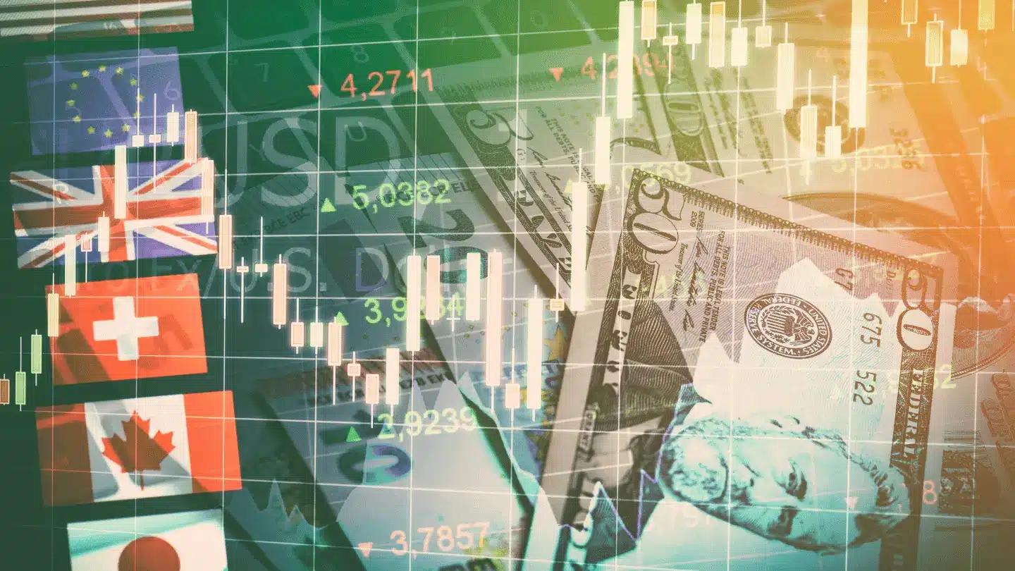 Forex Markets Currency Trading Concept
